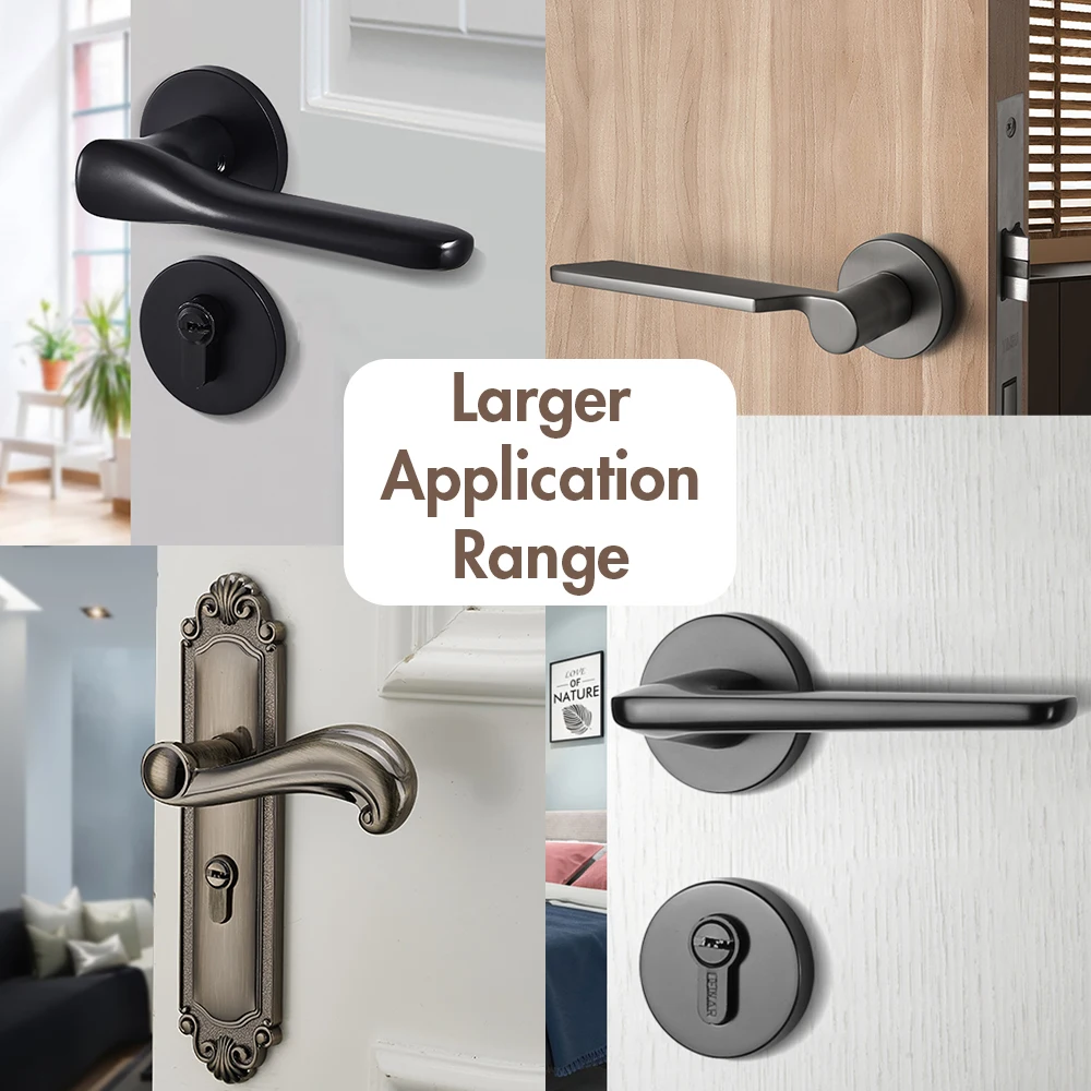 Door Lock EUDEMON Door Lever Lock Baby Proofing Door Handle Lock Childproofing Knob Lock Easy to Install and Use 3M VHB Adhesive cabinet lock child lock door lock safety lock door window lock