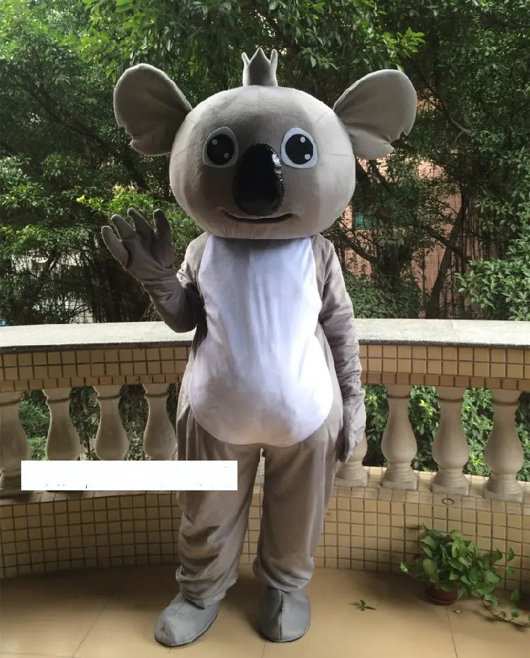 Маскарадный костюм медведя коала, вечерние костюмы на Рождество, день рождения, игры, платье для взрослых, размер