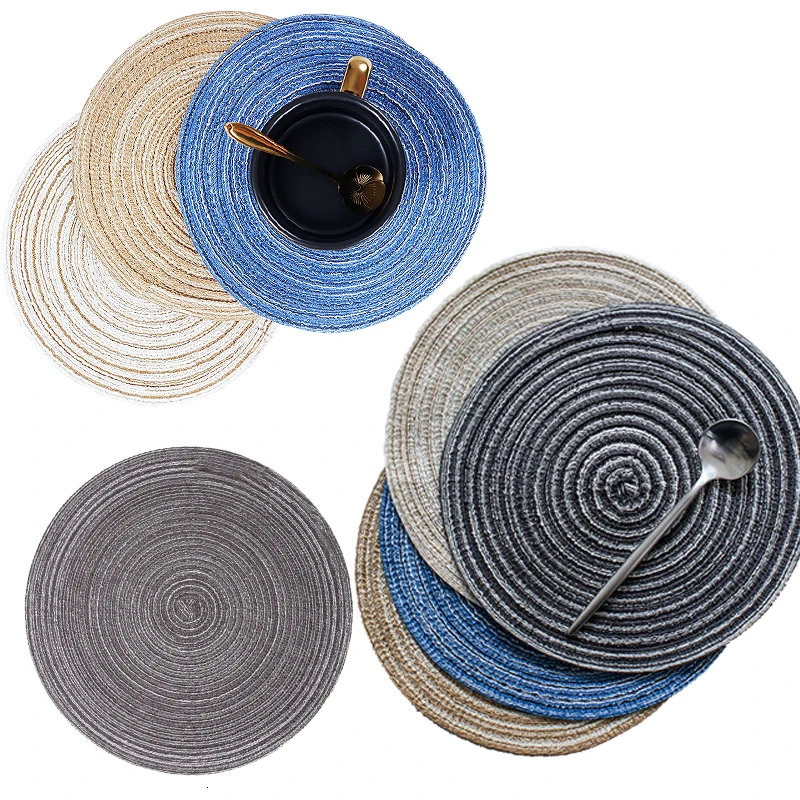 

Cotton Placemat Table Mats For Dining Table Individual Placemats Coasters Individual Table Modern Plate Mats
