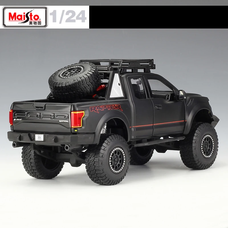 Maisto 1/24 F-150 Raptor SVT пикап литой автомобиль модель Металлический Игрушечный Автомобиль для детей подарок на день рождения игрушка