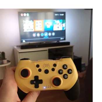 

2020 Wireless Bluetooth Gamepad For Nintend Switch Pro Game Joystick Controller With 6-Axis Handle For Switch Console