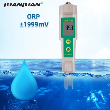 

5pcs Automatic Calibration Digital Portable Waterproof ORP Meter ORP/Redox -169E Tester 35% off