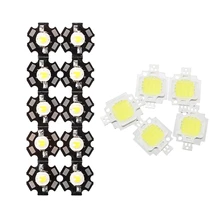 WSFS Горячая 15 шт. высокой мощности Светодиодный светильник, 10 шт. 3 Вт теплый белый и 5 шт. 10 Вт белый