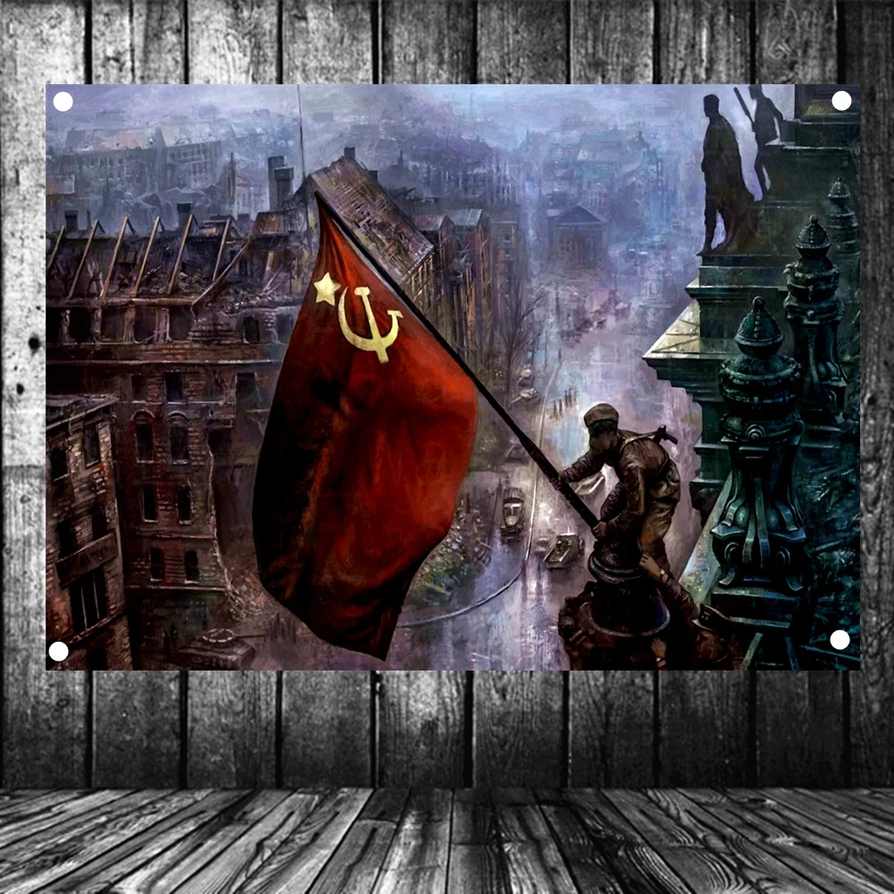 Постеры победы Второй мировой войны 1945 года легендарный старший искусство