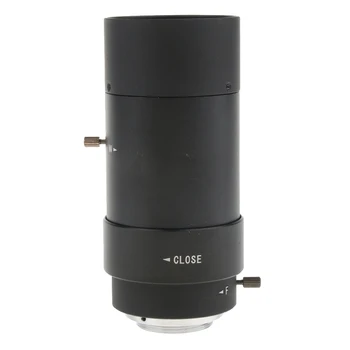 

CCTV Secure Camera 5-100mm Varifocal Lens Manual IRIS Zoom CS Mount Format 1/3'' (Black)