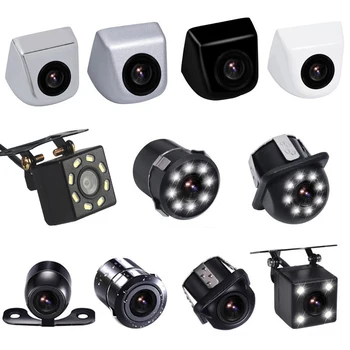 

Tefanball Car Rear View Camera Universal LED Night Vision Backup Parking Reverse Camera Waterproof 170 Wide Angle HD Color Image