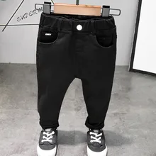 В году, новые весенне-осенние повседневные однотонные штаны в Корейском стиле дети мужчины и женщины, дети, Капри, брюки 830