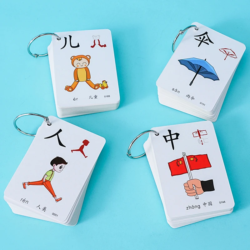 250ピース セット漢字絵文字フラッシュ子供のための10 7センチメートル早期学習認知カード記憶ゲーム Aliexpress
