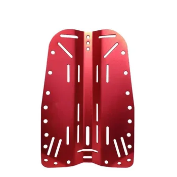 

Aluminium Scuba Diving Technique Backplate Diver BCD Plate Red