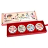 Original Shanghai 4pcs Primer Vanishing Cream Brighten Skin Moisturizing Anti-drying Nourish Cream Face Hands Skin Care Gift 6