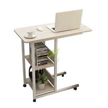 

Robust and Durable Laptop Lazy Table Bed with Lifting Computer Desk Simple Bedroom Small Desk Removable Bedside Table