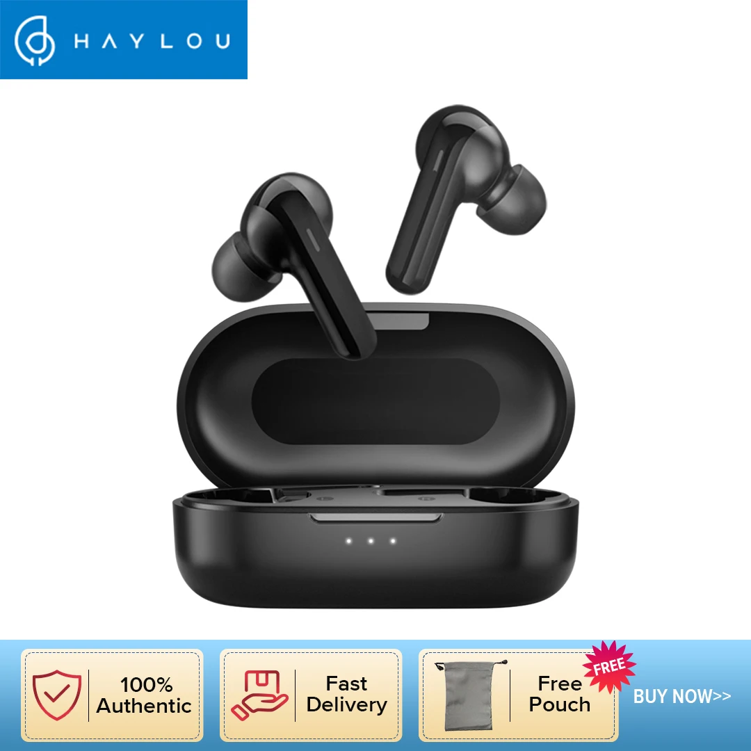 Наушники Haylou GT3 с Bluetooth 5 0 беспроводные время прослушивания музыки 28 часов умное