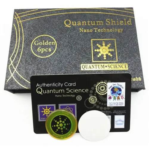 6 Pcs Genuine Anti Radiation Phone Tablet Laptop Sticker Protect Yourself From EMF 6pcs Protection Shield Blocker Neutralizer