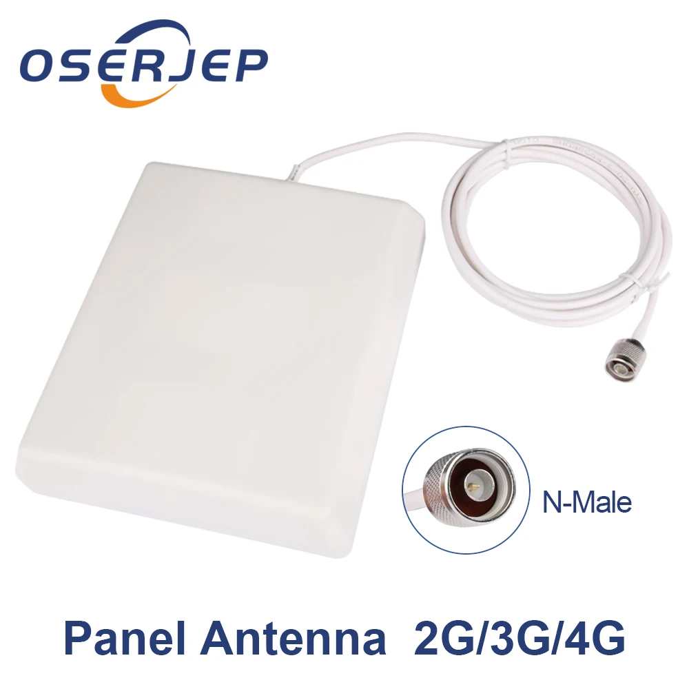 800~2700MHz 10dBi Indoor Panel Antenna Dual Band Antena Externa 2g 3g 4g Modem Antenna Gsm Lte For Modem Repetidor