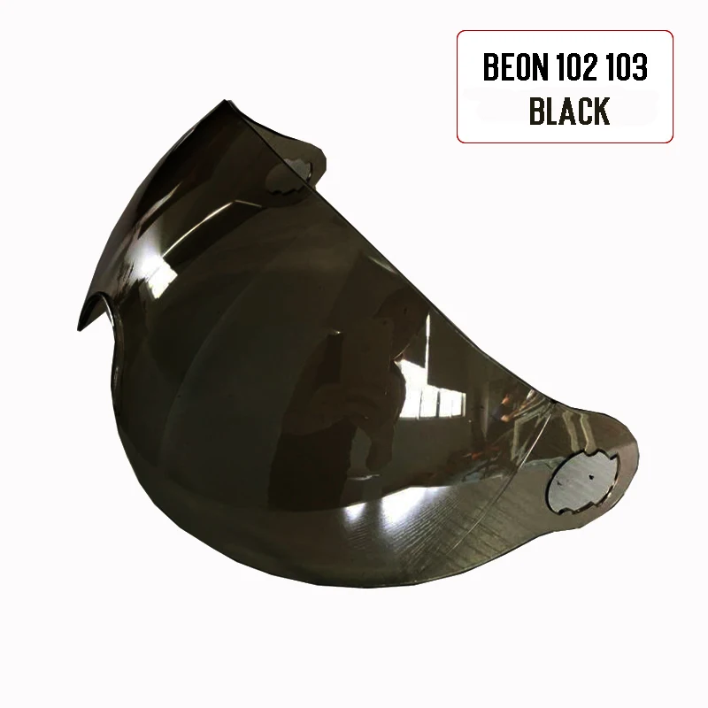 102 103 BLACK BEON мотоциклетный полушлем козырек ветрозащитные шлемы защитные очки для BEON 102 103 BEON 110 110A 110B шлемы - Цвет: 102 103 BLACK