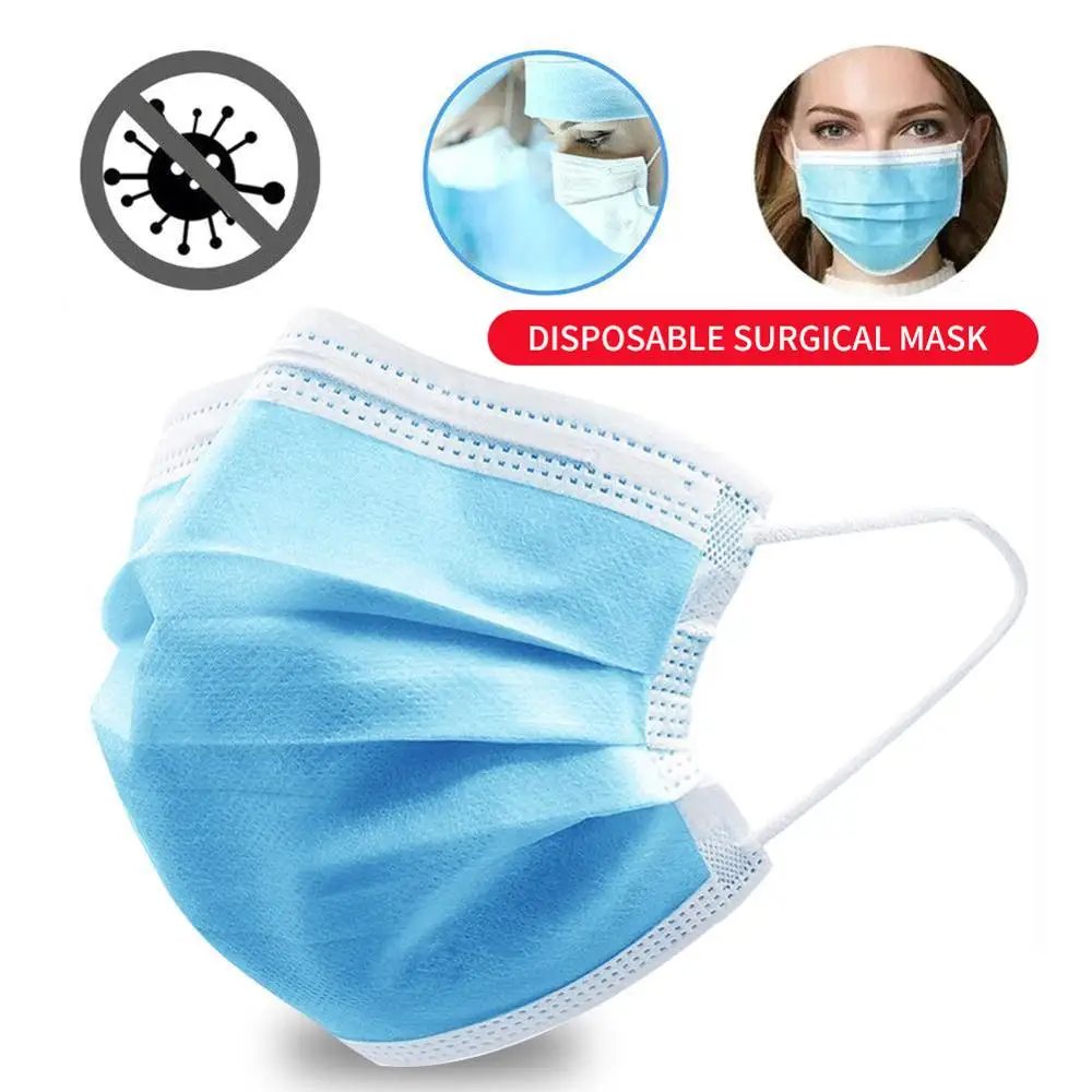 

Spot medical disposable masks for prevention of viral smog medical masks with 3 layers of thickened foam