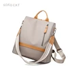 Dropshipping Women PU Leather Backpack Shoulder Bags Daypack for Rucksack Feminine Mochila School bag 1