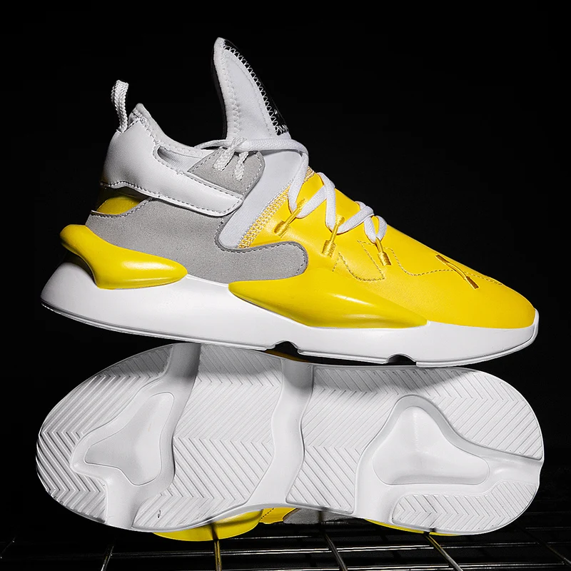 Осенняя Новая мужская спортивная обувь легкие удобные дышащие кроссовки
