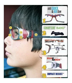 

Gafas de protección deportiva JUNIOR. Versport Modelo Olimpo