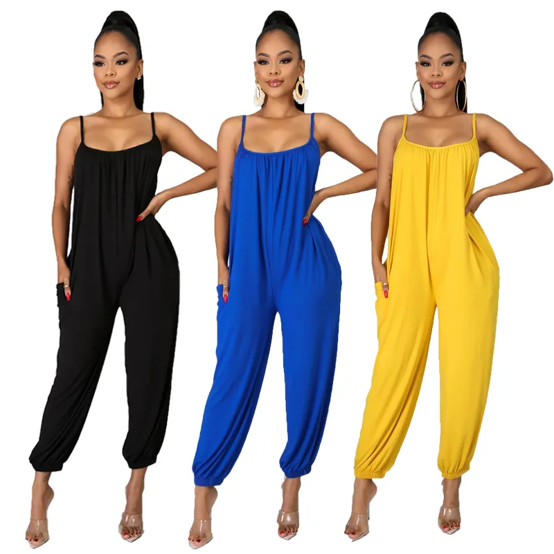 tie dye tracksuit set 2021 Summer New Woman Clothes Safari Style Sexy Cool Solid Single Breasted Polo-neck Loose Plus Size Women's Tooling Jumpsuit two piece skirt set