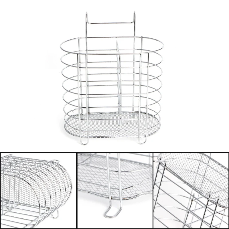 Holder Drainer Chopsticks Spoons Forks Dining Bar Storage Rack Kitchen Tools