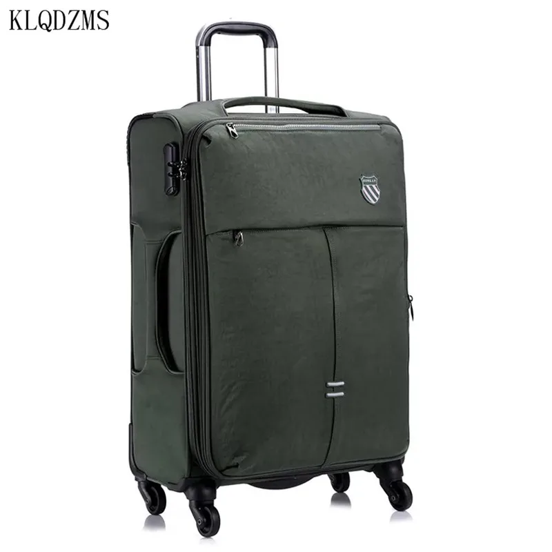 KLQDZMS 20"24"inch Rolling Luggage Spinner 28 inch High capacity Password Trolley Men Business Suitcase Wheels