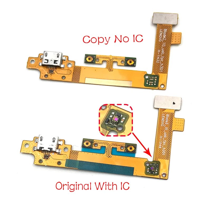Плата зарядного устройства PCB Flex Для Lenovo Yoga Tablet 2 1050 1050F USB порт коннектор