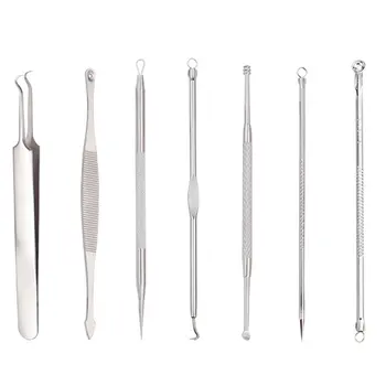 

Acne Needle 5 Piece Suit Remove Blackhead Tool Acne Removal Needle Acne Needle Removal Tool Beauty Tool