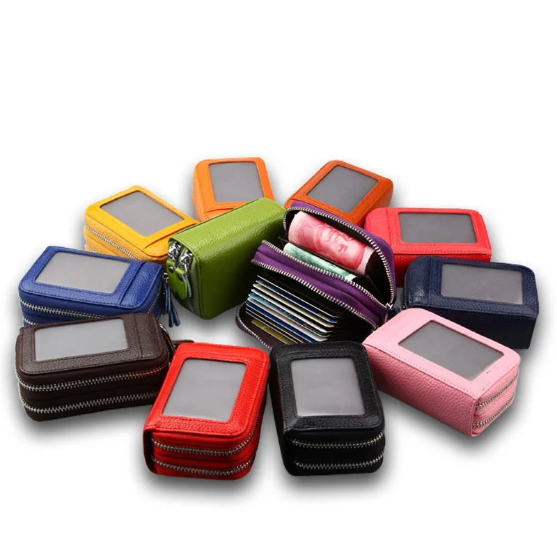 

Extra-large Version Antimagnetic Organ Wallet Card Holder Anti-RFID Coin Purse Antimagnetic Wallet