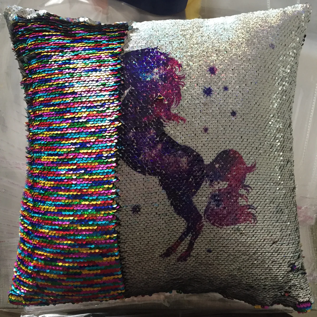 Шикарные женские босоножки с Единорог наволочки покрытия для подушек Decorativ