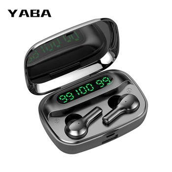 

YABA wireless headphones 2000mAh Bluetooth Earphone TWS with Mic Noise Cancel Headset Earbuds Waterproof auriculares bluetooth