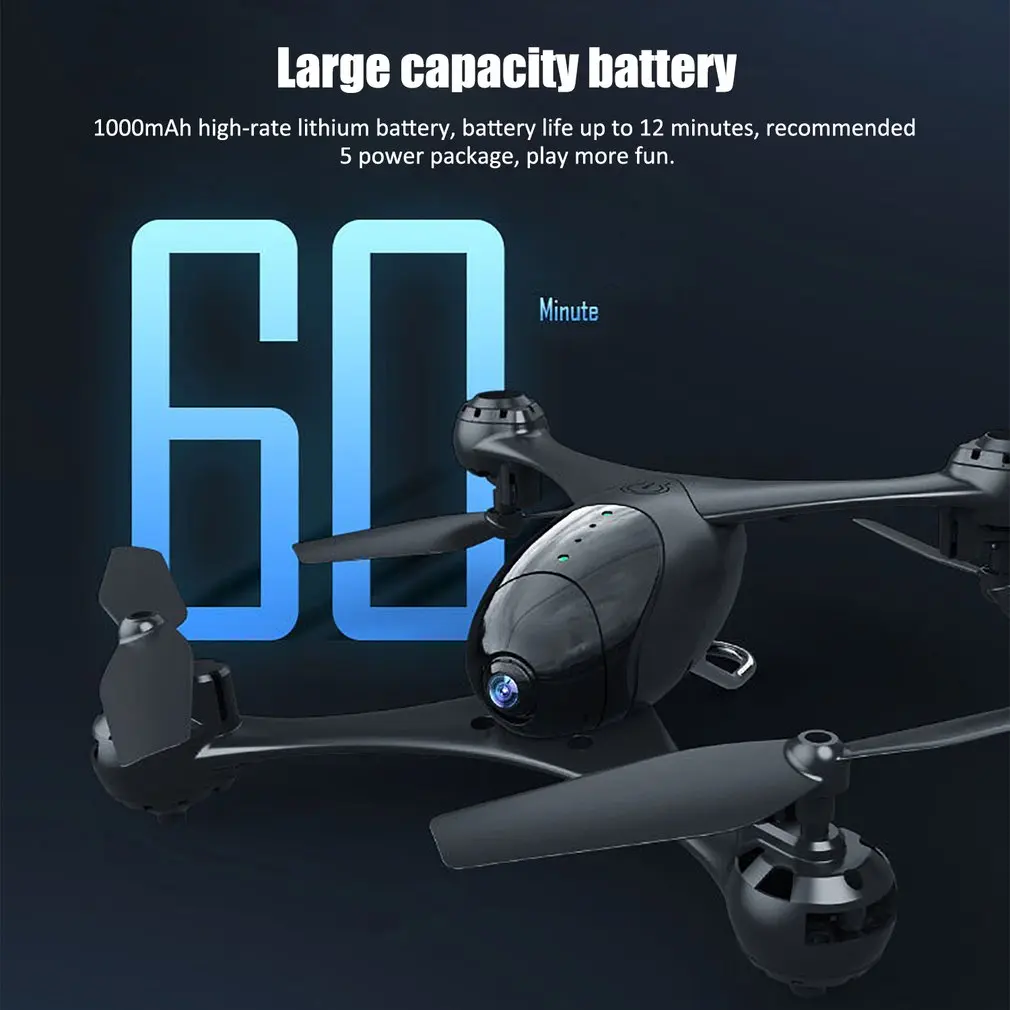 

Dual Cameras 4K HD Camera Drone Flow Positioning Quadrocopter Altitude Hold FPV Quadcopters RC Helicopter With Speech Control