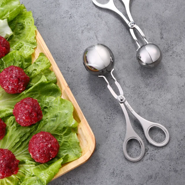 Kényelmes Konyhai Húsgombóc Rozsdamentes Acél Rizs Labda Készítése Penész Szerszám Hal Golyó - Image 4