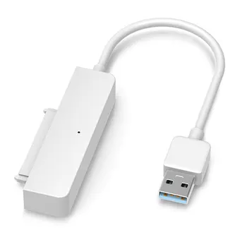 

USB3.0 To SATA Lightweight Data Cable Hard Drive External Converter Portable Power Adapter Plug And Play Computer 2.5" Universal