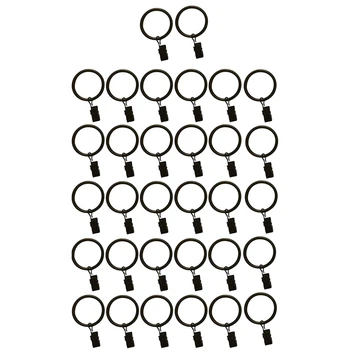 

NEW-100 PCS Stainless Steel Curtain Clips with Hooks for Hanging Clamp Hangers Gutter Hooks for Party String Light Outdoor Wire