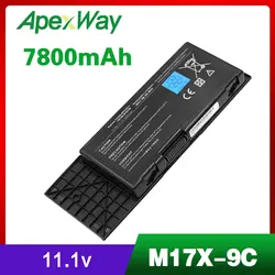 Apexway 6600 мАч 9 Cell батарея для ноутбука для Dell btyvoy1 для Alienware M17x R3 R4 MX 17xr3 MX 17xr4 318 -0397 451-11817 7xc9n c0c5m Аккумулятор для ноутбука