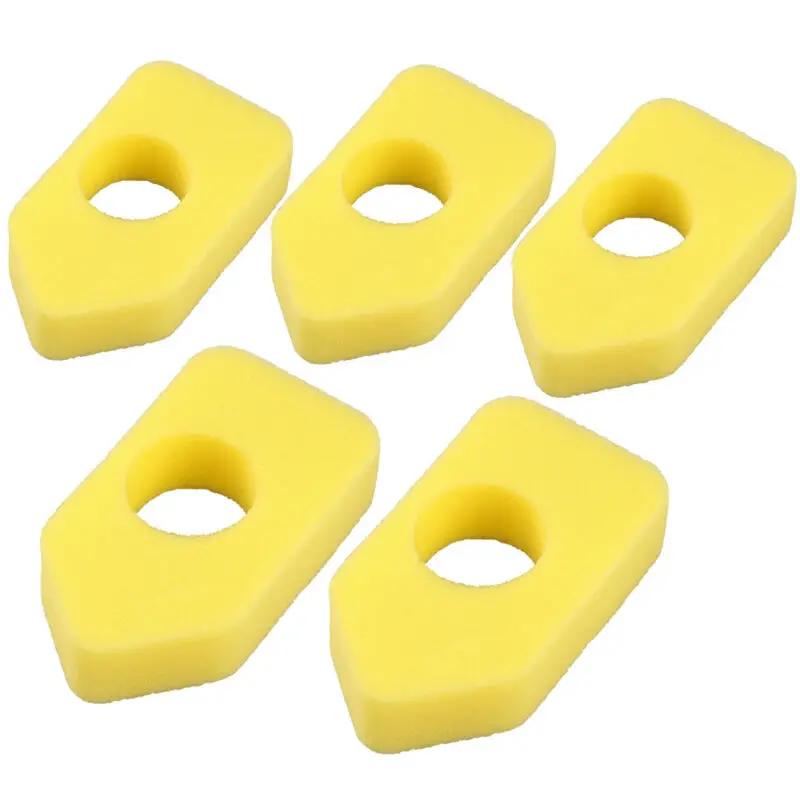 5x воздушный фильтр Желтая Пена ДЛЯ Briggs& Stratton 698369 5088D 5088H 5086K