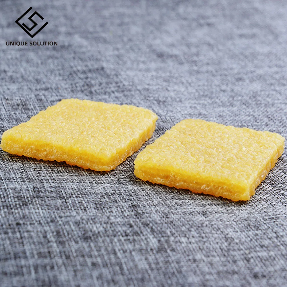 1pc Handmade Leather Accessories DIY Tools Raw Film decontamination Wipe&Remove Leather Glue Stains Natural Rubber Sheet