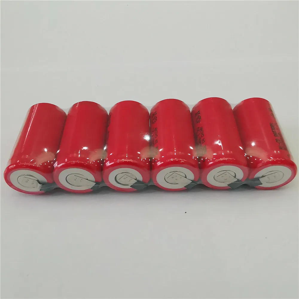 6/10/15 шт Ni-CD SC2200mah батарея 10C Высокая НОМИНАЛЬНАЯ 1.2В sub c Аккумуляторная nicd Батарея