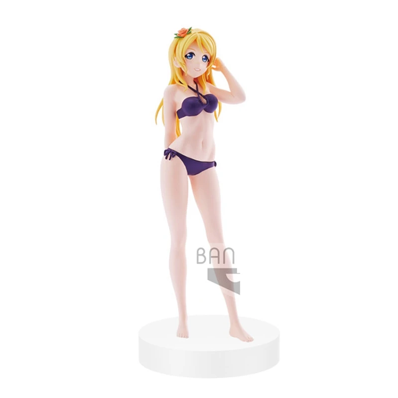 Оригинальный BANPRESTO LOVE LIVE! EXQ фигурка ELI AYASE фигурки модель куклы Brinquedos | Игрушки и