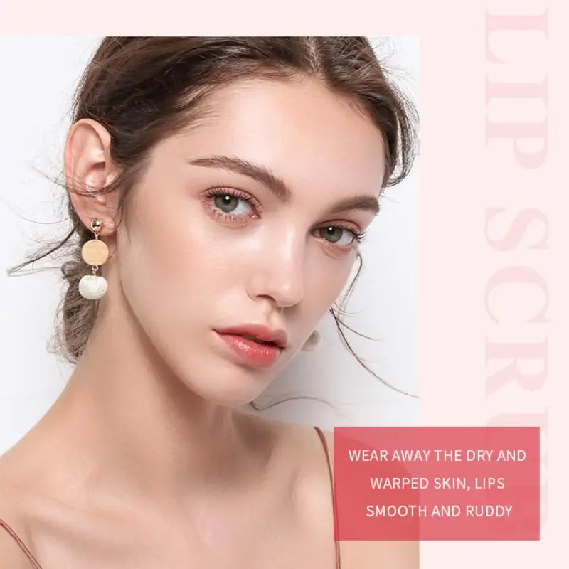 5ml Moisturize Lip Scrub Exfoliating Lip Treatment Remove Dead Skin Fading Lines Wrinkles Smooth Nourish Skin CareTSLM1