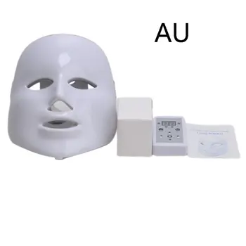 

LED Facial Mask Beauty Skin Rejuvenation Korean Photon Light Therapy 7 Colors Neck Face Mask Machine Wrinkle Acne Anti-Aging New