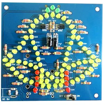 

Swinging wind chimes Swinging bells LED wind chimes electronic production kit Wobbly Windbell Fun Kit DIY Electronic Twist