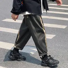 Мужская Осенняя уличная одежда, подходящие по цвету рабочие брюки, мужские s Plus удобрения, Брендовые повседневные Прямые свободные штаны большого размера