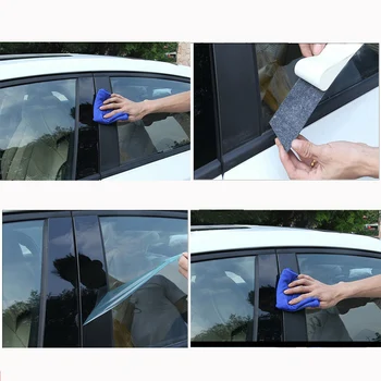 

For BMW 3 Series Trim Cover F30 2013-2018 Wash Wax Not Fade 6PCS Car Door