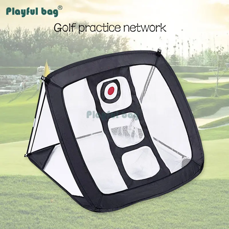 

Playful bag Golf practice net cage Portable folding nets Indoor Outdoor Golf sport equipment DIY training tools AUA04