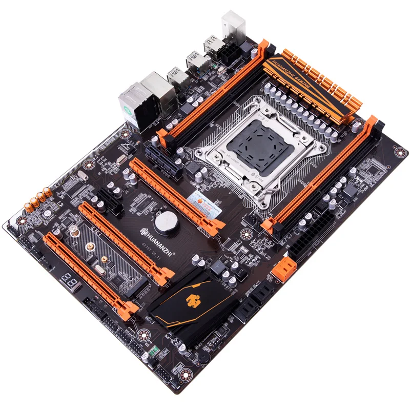 Brand HUANANZHI Deluxe X79 LGA2011 gaming motherboard CPU combos processor Xeon E5 1650 C2 3.2GHz a