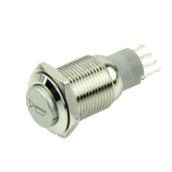 

Switch Push Button 16mm Lighted Switch Replacement Parts Car Auto 1pc 12V
