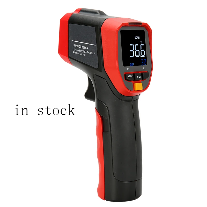 

In Stock Muti-fuction Baby Digital Termomete Infrared Forehead Body Thermometer Gun Non-contact Temperature Measurement Device