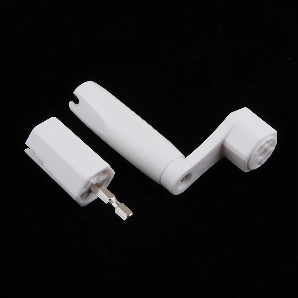 Белый пластиковый гитарный Бас Струнный намоточный музыкальный струнный